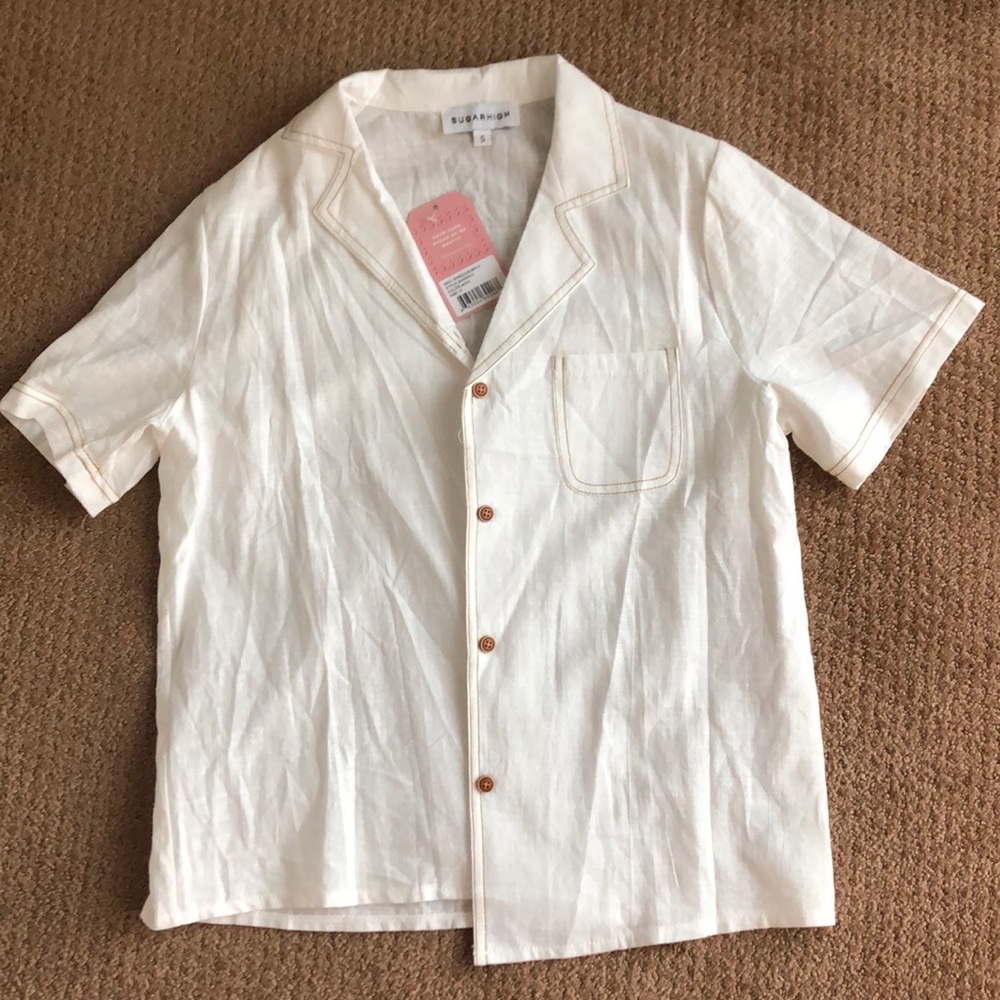 White button up